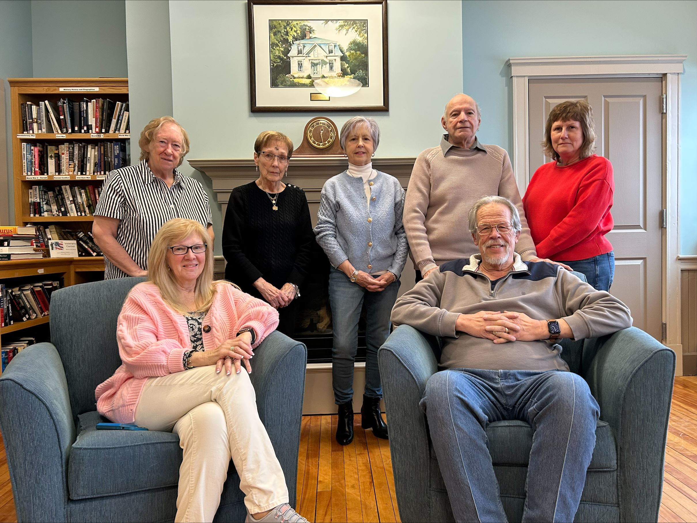 A photo of the members of the COA board