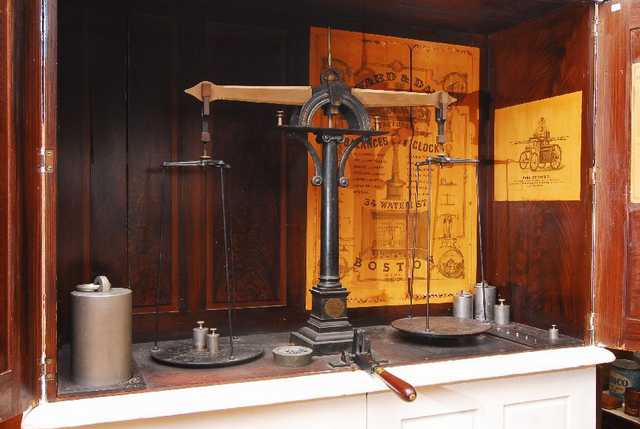 Historic Town of Westford Scale Courtesy of the Westford Museum