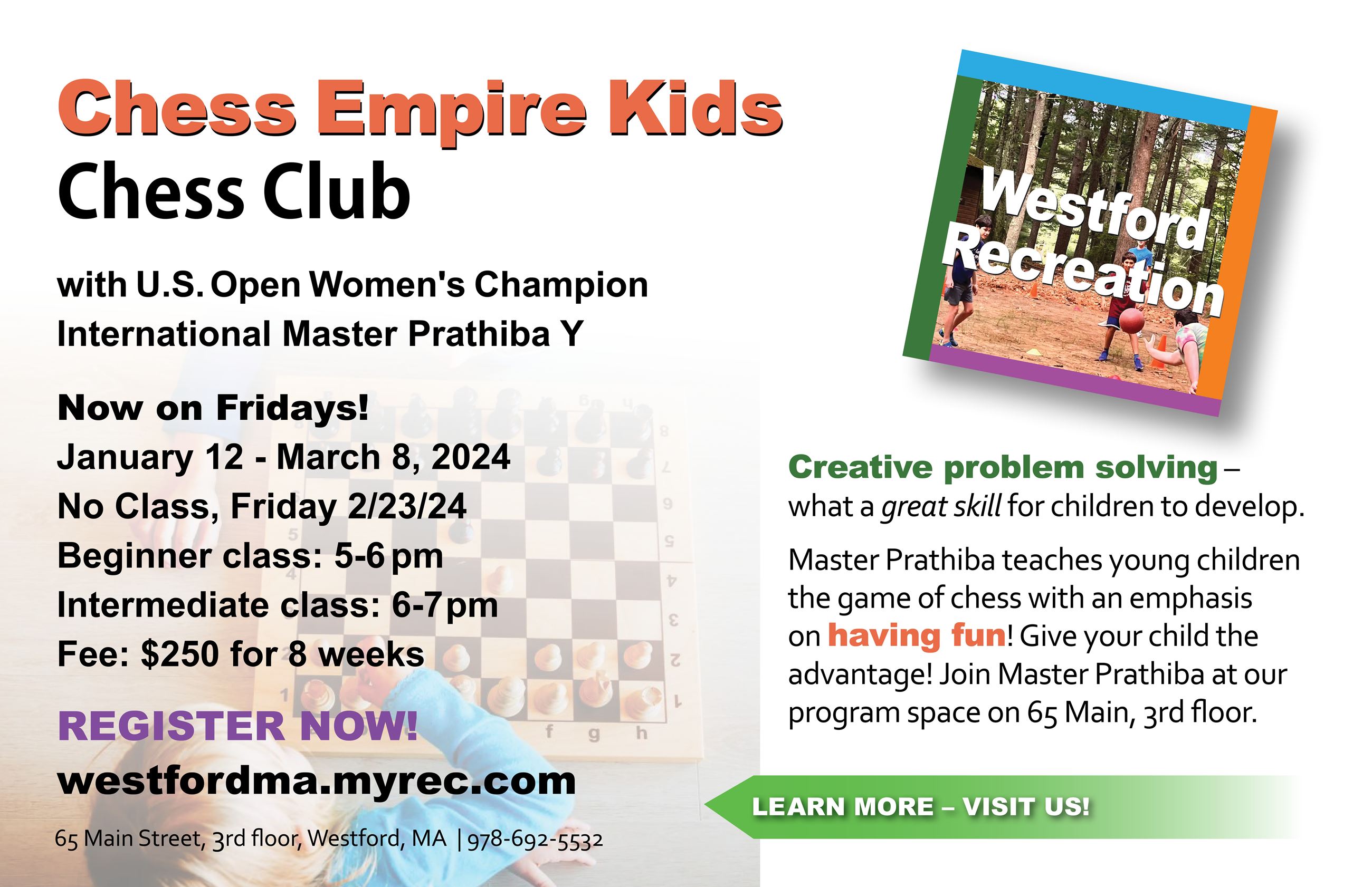 Youth Chess with Empire Kids Chess Club