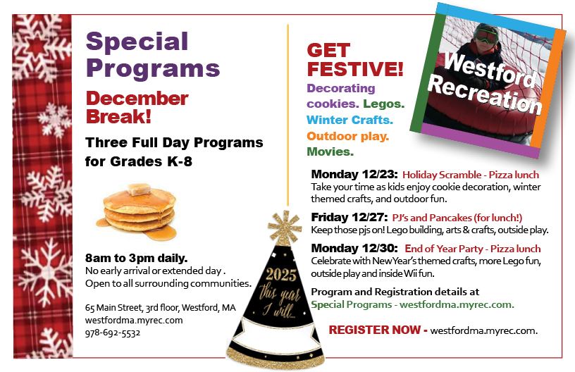Recreation's Special Programs for grades K-8. 