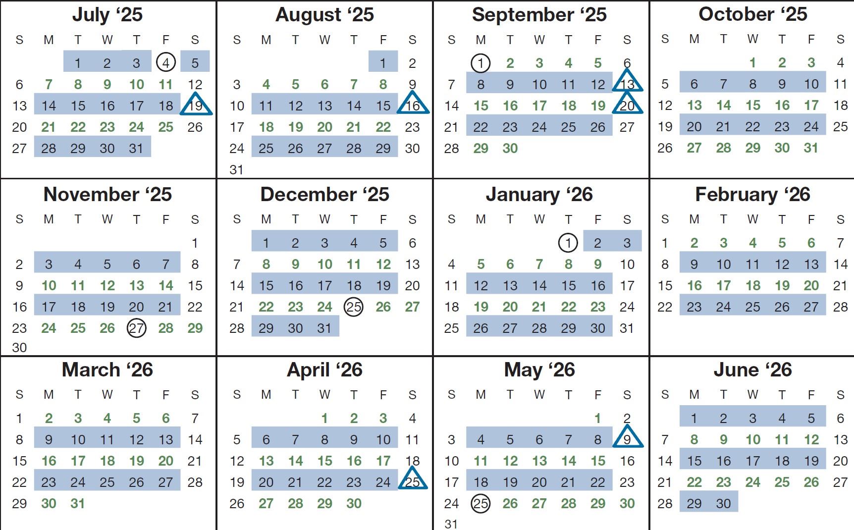 Recycling Guide 202526 Calendar