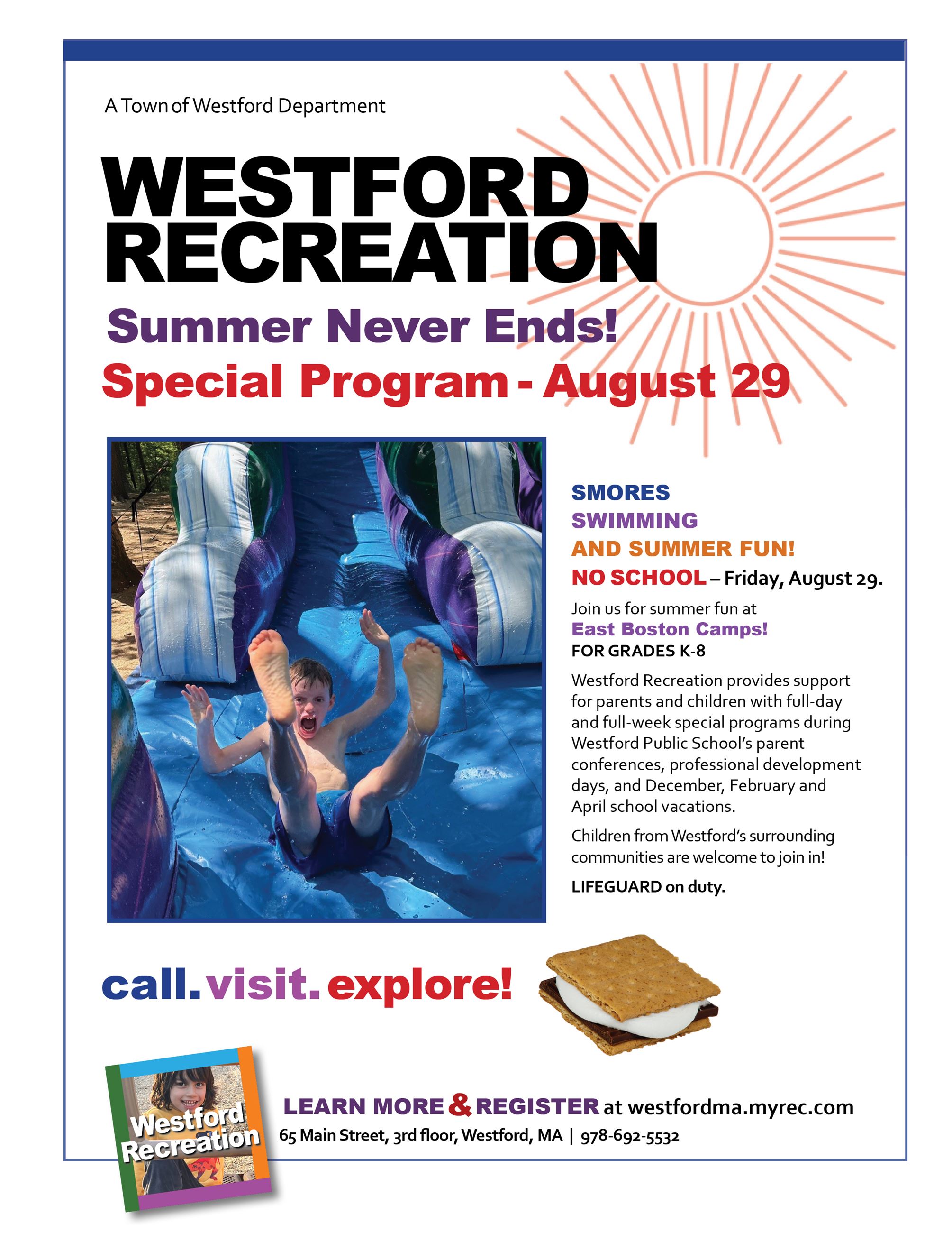 Westford Recreation at EBC
